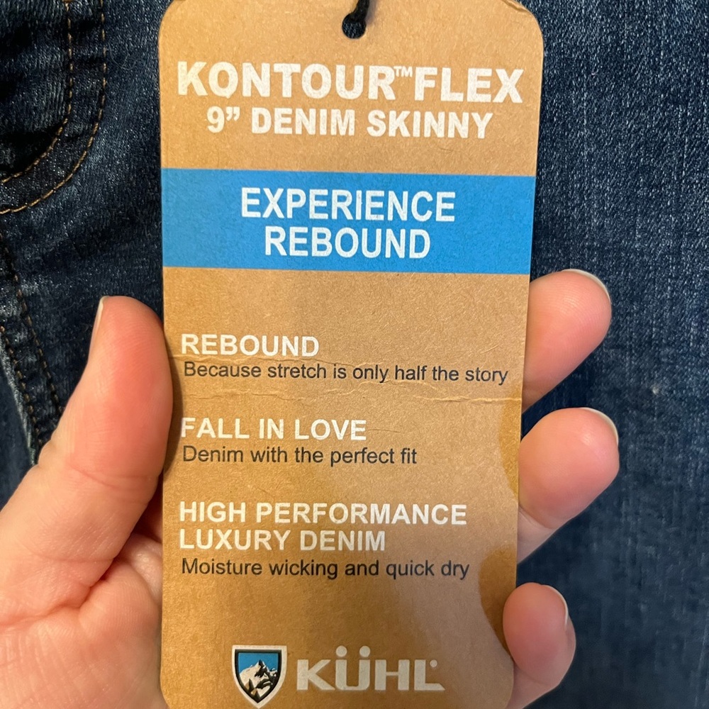 NWT Kuhl Women's Skinny Jeans in Vintage Blue - Picture 7 of 9